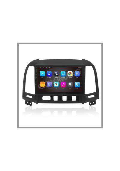 Govimaks Hyundai Santa Fe 2006-2012 Uyumlu 2 Gb Ram 32 Gb Hafıza Androıd Multımedıa Teyp 9"