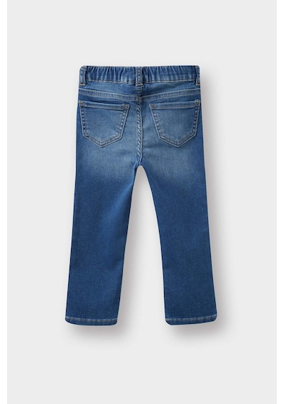 Defacto Kız Bebek Beli Lastikli Jean Pantolon E9557a525aube394 Mavi