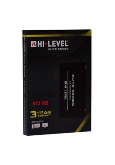 Hi-level 512gb Elite Hlv-ssd30elt-512g 560-540mb-s 2.5" Sata3 Kızaksız Ssd Disk 1