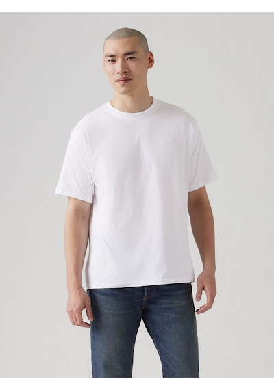 Levi's Erkek Vintage Tee Bisiklet Yaka Beyaz T-shirt - A0637-0000 Beyaz