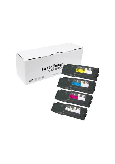 Xerox Phaser 106R02233-34-35-36 Uyumlu Toner Seti - 6600-6605