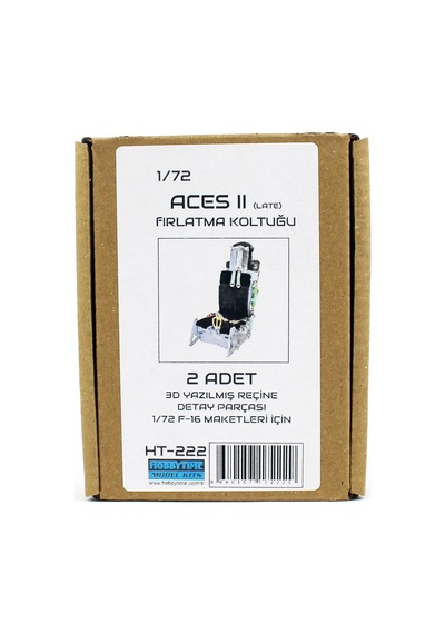 Hobbytime 222 1/72 Ölçek, Acess Iı Late Fırlatma Koltuğu, 2 Adet, 3d Yazılmış Reçine-59248