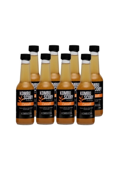 Kombu Scoby Kombucha Zencefil Yeni Nesil İçecek 8 x 250 ML