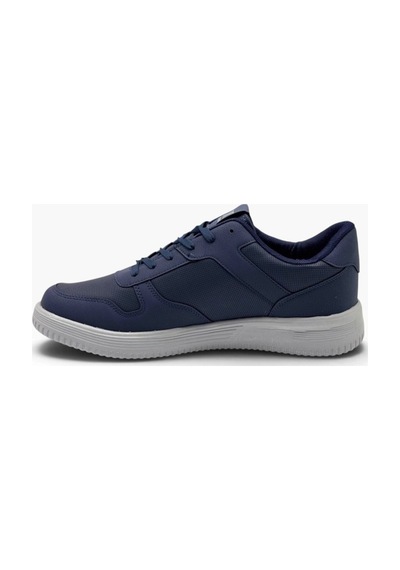 Luttoon 4027-27 Cilt Deri Anatomik Erkek Sneaker 45-48 Lacivert