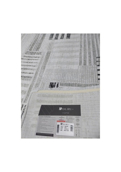 Duru Halı Viona Serisi Akrilik İplik Dokuma 160x230 4m2 Halı Gri