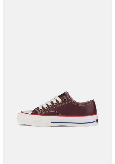 Vicco Navar Basic Unisex Genç Bordo Sneaker Bordo