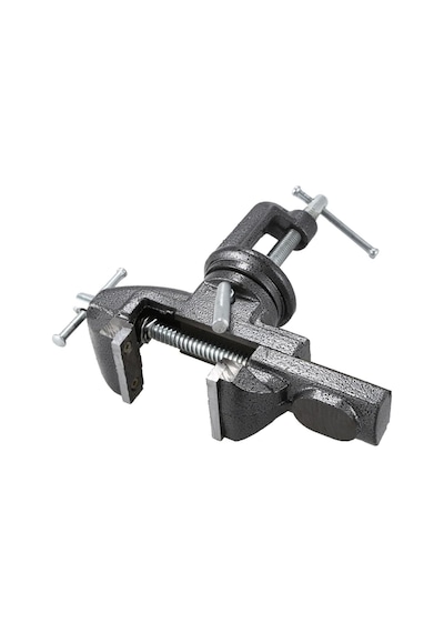 Steiner 60mm Dövme Çelik 360 Derece Döerli Sabit Masa Tezgah Meng