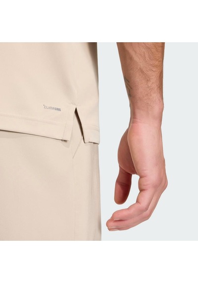 Adidas Ks8321 Club 3str Polo Erkek Polo Tişört Krem