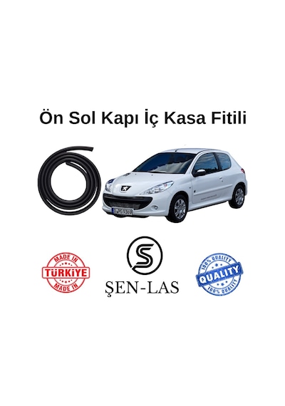 Peugeot 206+ Tek Kapı Şen-las Sol Ön Kapı Fitili Şl14102