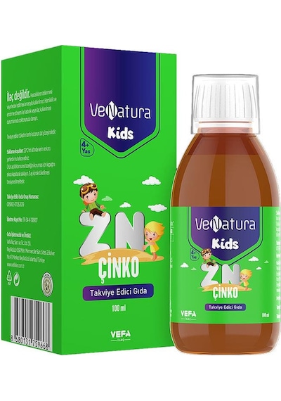 Venatura Kids Çinko Takviye Edici Gıda 100 ML