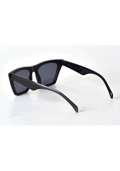 Mat Siyah Çerçeveli Unisex Güneş Gözlüğü - Moda Gözlük Diğer