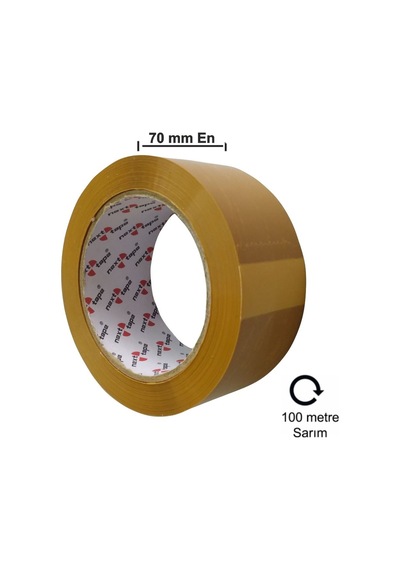 Next Tape Koli Bandı Taba Kahverengi 70 Mm x 100 Mt