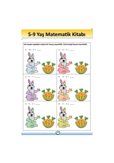 5-9 Yaş İçin Matematik Öğreten Kitap Seti (2 Süper Kitap)
