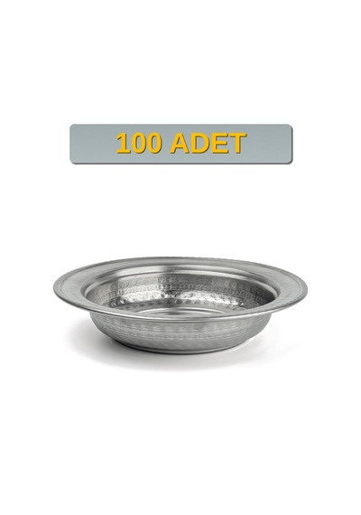 Binbir Trend 17 Cm Yanaklı Krom Çelik Yemek Ve Beyran Kasesi 420 Ml Lokanta Tipi Sulu Yemek Kasesi -kase1714 100 Adet