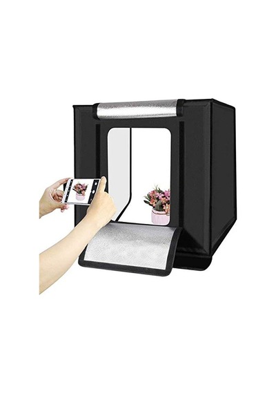 Triline 60x60cm Profesyonel Stüdyo Led Işıklı Ürün Fotoğraf Çadırı