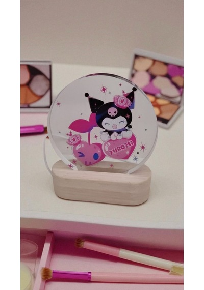 Kuromi Işıklı Çok Şık Hediyelik Biblo Ürün Boyut:15 Cm Usb Kablolu Takılı Çalışır