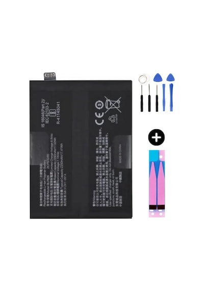 Oneplus 9 Uyumlu Güçlendirilmiş İthal Pil + Montaj Seti