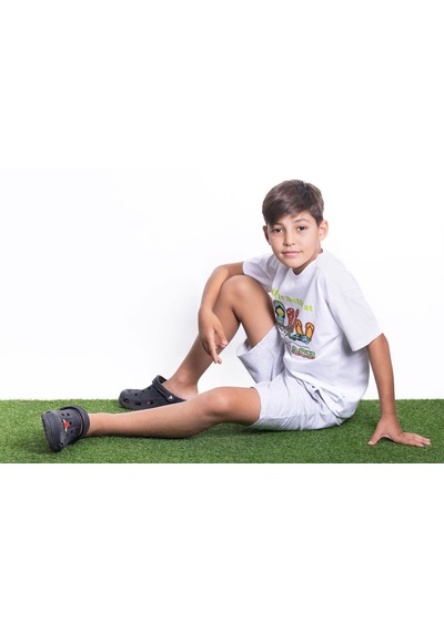 Little's World The Beach Tshirt Beyaz