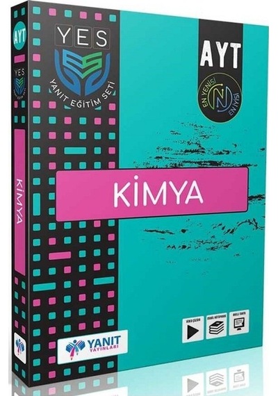 Yanıt Yayınları Ayt Kimya Yes Serisi Konu Anlatımı