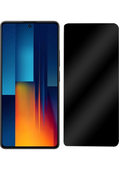 Xiaomi Poco M6 Pro 4g Privacy Gizlilik Filtreli Tam Kaplayan Cam-al3125