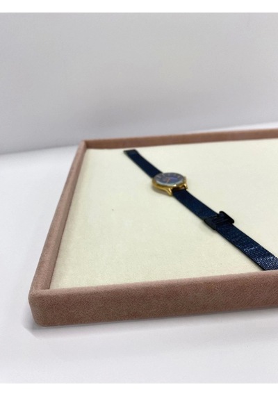 Yerli Üretim Süet Kumaş Iki Renk 34/24 Cm Takı Sergileme Standi Çok Renkli