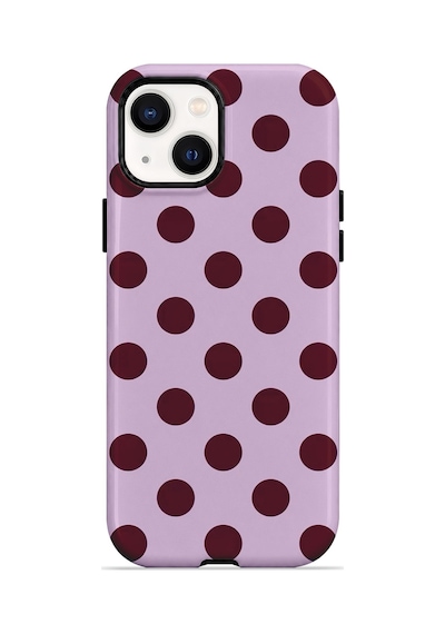 Velvoria Valestra Lila Bordo Puantiye Apple iPhone Uyumlu 14 Plus Darbe Korumalı Kılıf Valestra Select - Lila Bordo Puantiye Velvoria Valestra Lila Bordo Puantiye Apple iPhone Uyumlu 14 Plus Darbe Korumalı Kılıf Valestra Select - Lila Bordo Puantiye