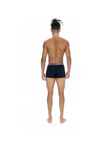 U.s. Polo Assn. Erkek Siyah - Gri Melanj - Lacivert 3 Lü Boxer Siyah - Gri Melanj - Lacivert