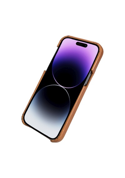 Bouletta Apple İphone 14 Pro Max Uyumlu Deri Arka Kapak F360 Rst2