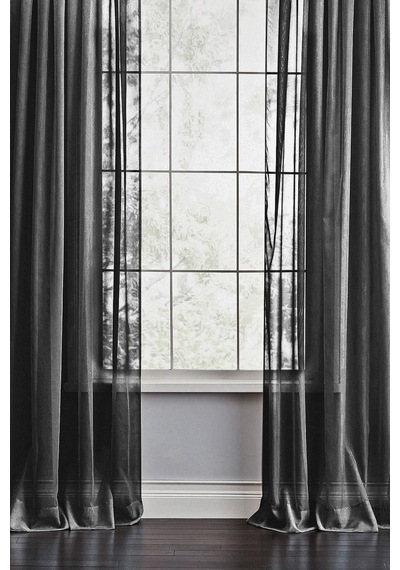 Premier Home Mira Tül Koyu Gri 200x260