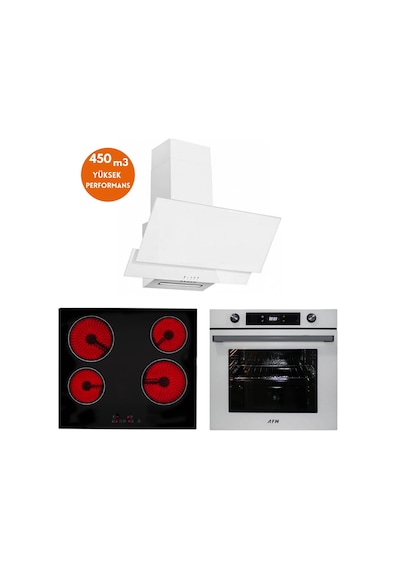 Eminçelik Ve Afm Tech VC640 + FM7701+ FM3301 Loft Elektrikli Vitro. Dijital Ankastre Set Eminçelik Ve Afm Tech VC640 + FM7701+ FM3301 Loft Elektrikli Vitro. Dijital Ankastre Set