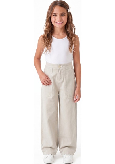 Onloox Kız Çocuk Taş Kız Çocuk Taş Pamuklu Gabardin Geniş Paça Beli Lastikli Düğmeli Cepli Pantolon 5-7 Yaş Onloox Kız Çocuk Taş Kız Çocuk Taş Pamuklu Gabardin Geniş Paça Beli Lastikli Düğmeli Cepli Pantolon 5-7 Yaş