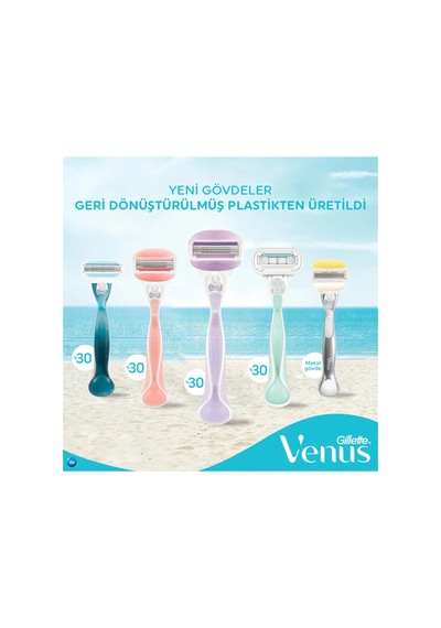 Kadın Venus Comfortglide Olay Yedek Tıraş Bıçaklağı 4 Lü