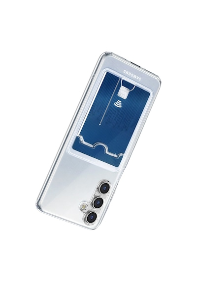 Samsung Galaxy  Uyumlu  A57 5g Kart Şeffaf Silikon - Şeffaf