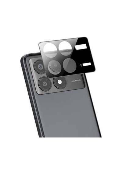 Xiaomi Poco X6 Pro Kamera Koruyucu 9h Sertlik Temperli Cam Şeffaf