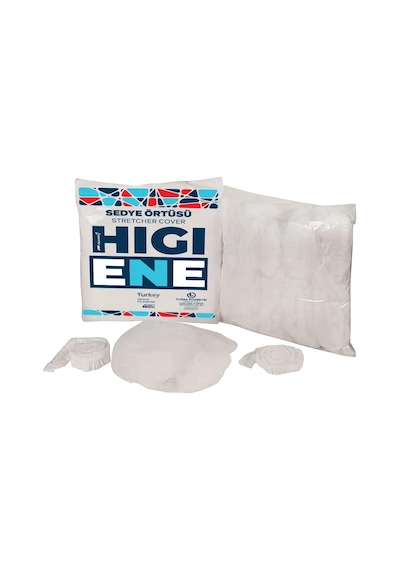 Higiene Tek Kullanımlık Sedye Örtüsü 80 x 240 CM 50'li
