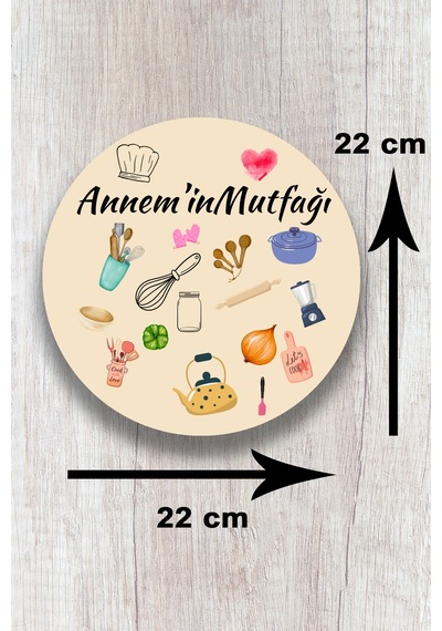 Anne Için Kapı, Duvar Süsü, Ahşap Dekoratif Tablo Modeli, Mutfak,ev Mdf Dekor
