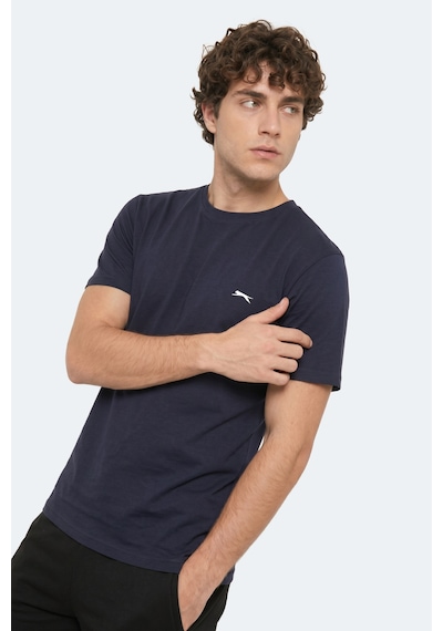 Slazenger Rosalva T Erkek Pamuklu Lacivert Tişört