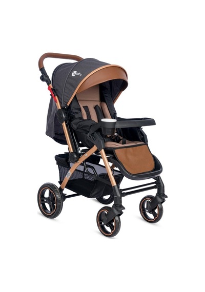 Ab-350 Active Gold Plus Çift Yönlü Bebek Arabası Gri