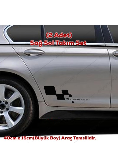 Tucson Kapı Altı Sticker Hyundai Tucson Sticker Oto Sticker