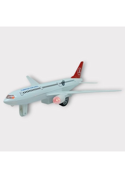 Çek Bırak Metal Yolcu Uçağı - 18 Cm