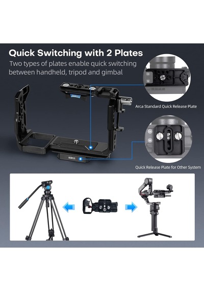 Sony Fx3/fx30 İçin Üst Saplı Tam Kamera Kafes Kiti, Xlr Kulp İle Uyumlu, Hdmı İçin Kablo Kelepçesi, 1/4"-20 Dişli Delikler, Arrı, Soğuk Ayakkabı Ve Nato Ray İçin 3/8" Yerleştirme Sony Fx3/fx30 İçin Üst Saplı Tam Kamera Kafes Kiti, Xlr Kulp İle Uyumlu, Hdmı İçin Kablo Kelepçesi, 1/4"-20 Dişli Delikler, Arrı, Soğuk Ayakkabı Ve Nato Ray İçin 3/8" Yerleştirme