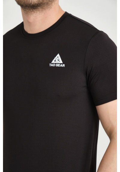 Tad Gear Likralı Micro Tişört Siyah