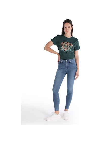 Colins 760 Diana Super Slim Fit Yüksek Bel Dar Paça Mavi Kadın Jean Pantolon Cl1065336 Denim