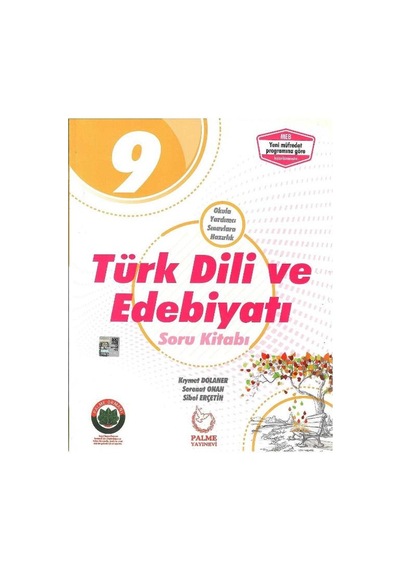 Palme Yayıncılık 9. Sınıf Türk Dili Ve Edebiyatı Soru Kitabı - Kıymet Dolaner