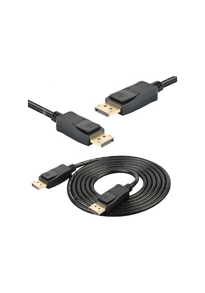 Displayport To Displayport Kablosu Display Port Dp Bağlantı 1.8 M
