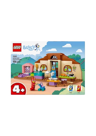 LEGO 11221 Lego Bluey Rusty Ve Bluey İle Okul 106 Parça +4 Yaş