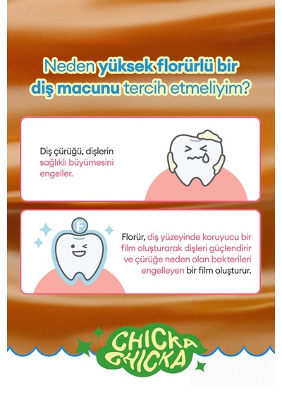 Kundal Chicka Smile Kids Toothpaste Caramel