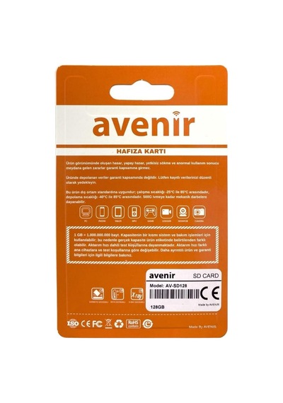 Avenir 128gb Micro Sd Hafıza Kartı