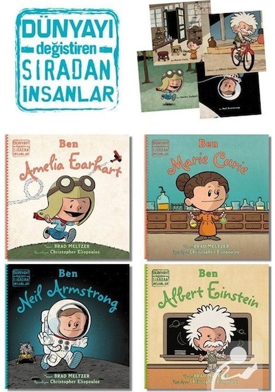 Dünyayı Değiştiren Sıradan Insanlar Seti 4 Kitap / Brad Meltzer