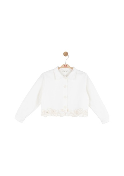 Xo Kids Kız Çocuk Ceket 8-14 Yaş 31305 KREM